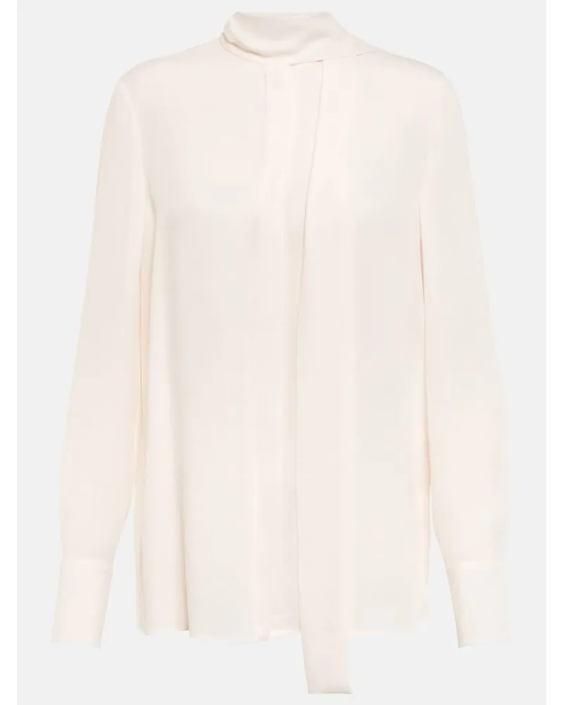 Valentino Garavani Blusa in seta Neutro