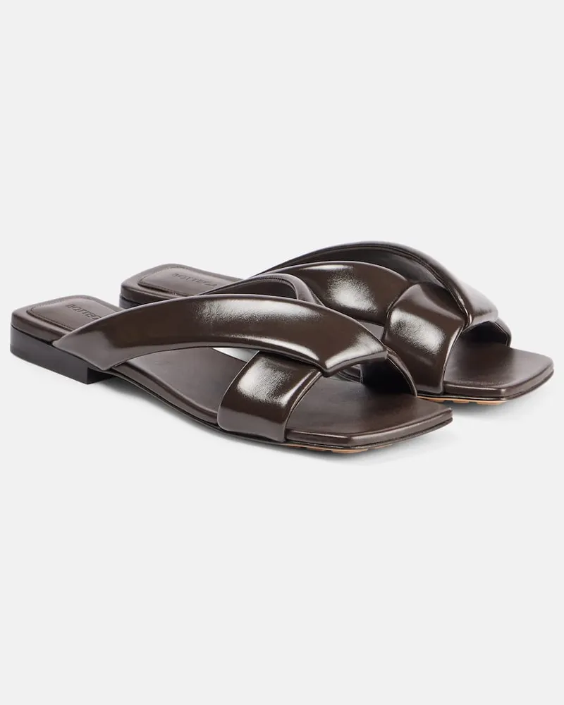 Bottega Veneta Sandali Riva in pelle Marrone