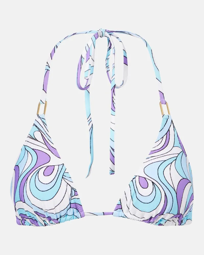 Melissa Odabash Top bikini Cancun Blu