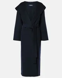 Max Mara Cappotto Fabio in lana vergine Nero