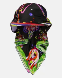 Emilio Pucci Cappello da baseball Fungo in twill di seta Multicolore