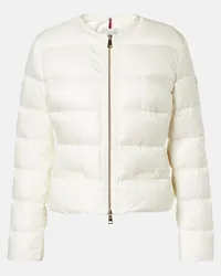 Moncler Piumino cropped Laurine Bianco