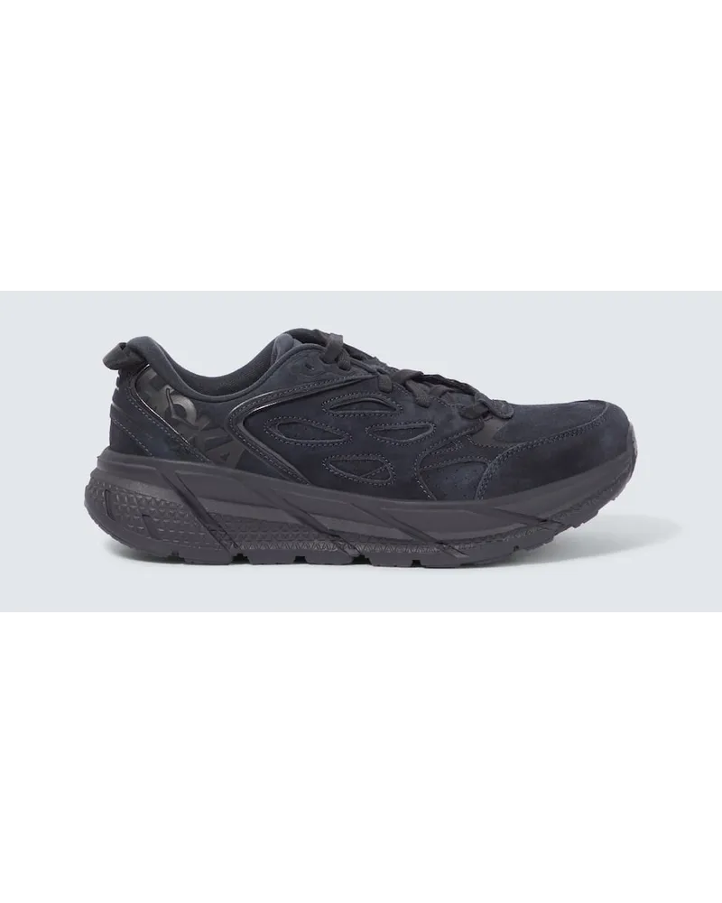 HOKA ONE ONE Sneakers Clifton L in suede Nero