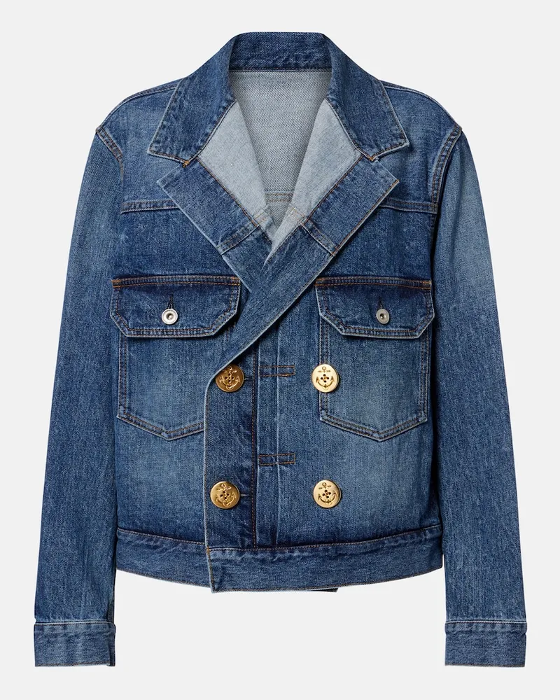 Sacai Giacca di jeans Blu