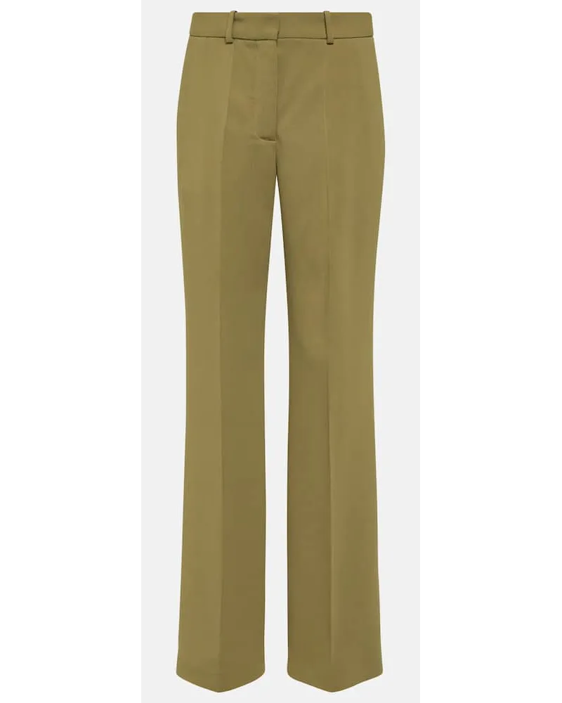 Joseph Pantaloni flared Morissey in cady Verde