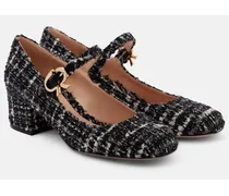 Pumps Mary Ribbon 45 in tweed