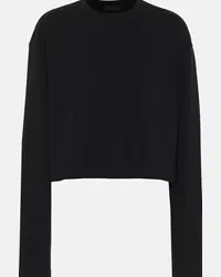 WARDROBE.NYC Release 03 - Top in jersey di cotone Nero