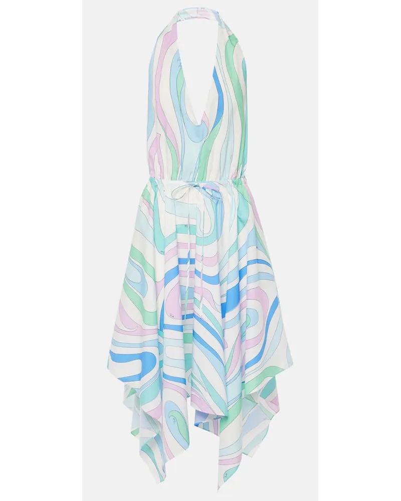 Emilio Pucci Miniabito Marmo in cotone Multicolore