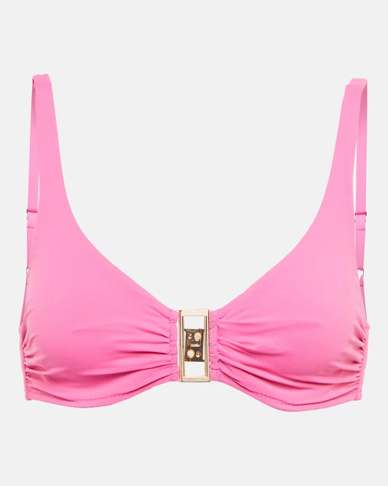 Melissa Odabash Top bikini Bel Air Rosa