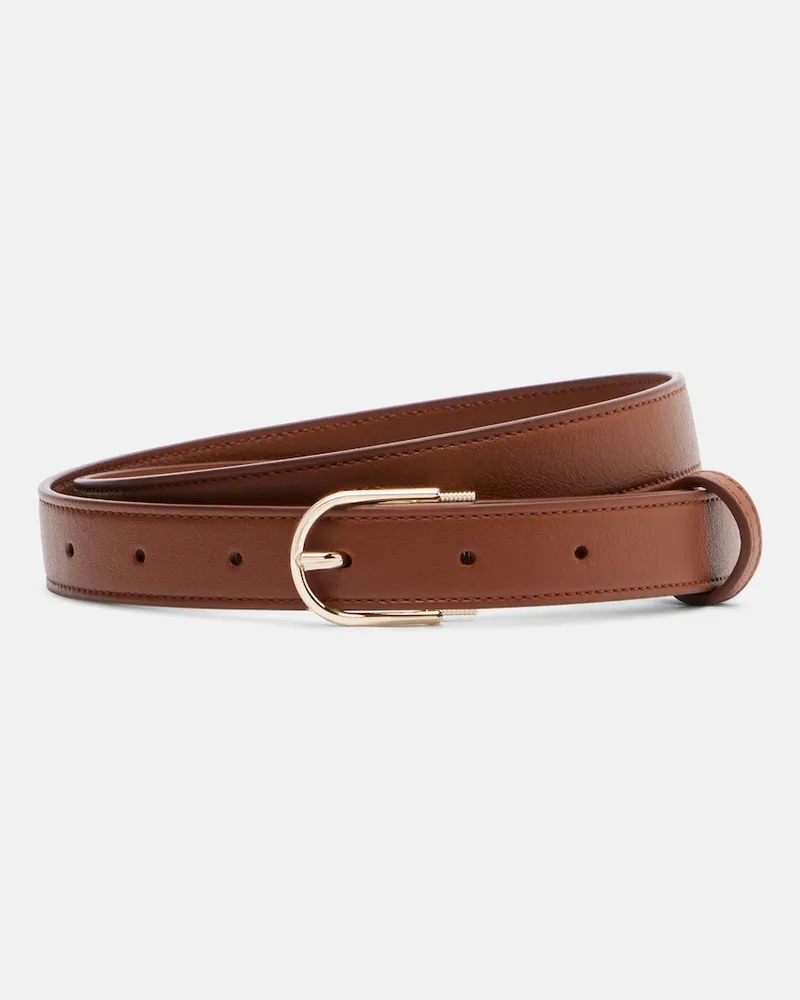 Victoria Beckham Cintura Dorian B in pelle Marrone