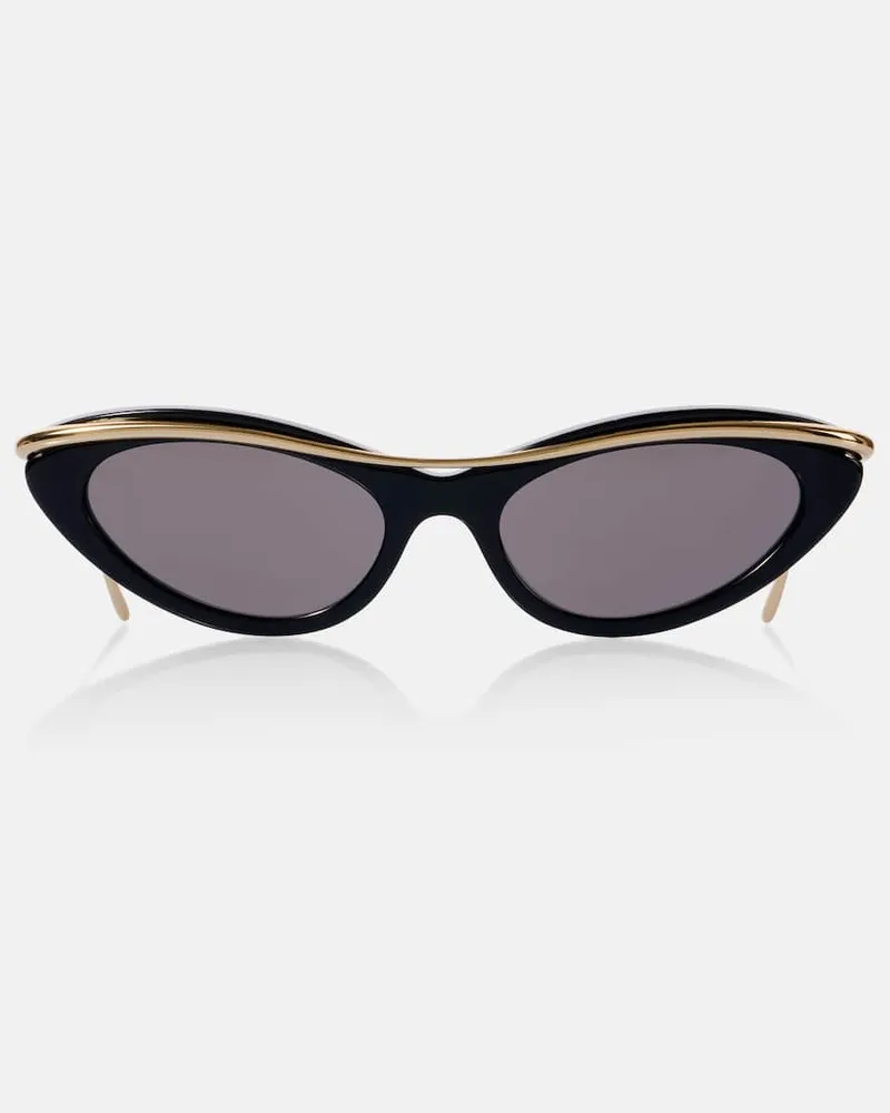 Loewe Occhiali da sole cat-eye Nero