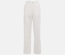 Pantaloni Polaris in cotone e lino