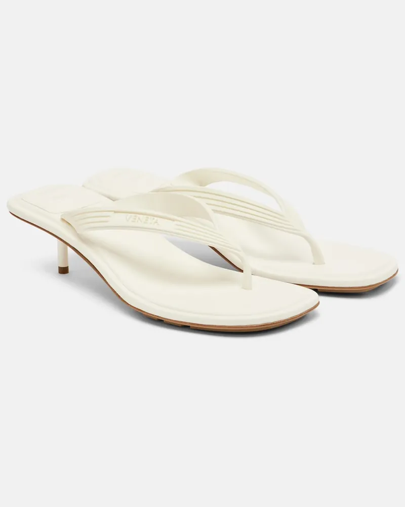 Bottega Veneta Sandali infradito Sampieri Bianco