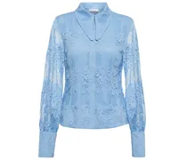Blusa in pizzo con zip