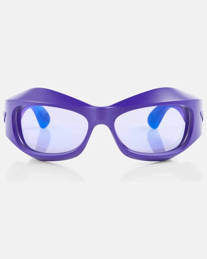 Bottega Veneta Occhiali da sole in acetato Viola