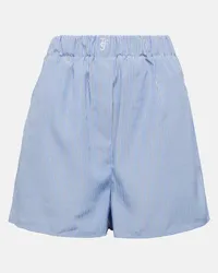 FRANKIE Shop Shorts Lui a righe Blu