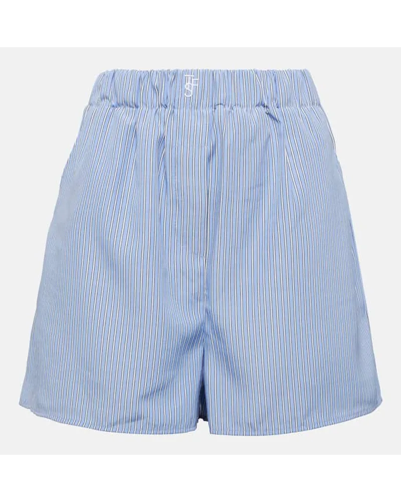 FRANKIE Shop Shorts Lui a righe Blu