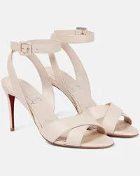 Christian Louboutin Sandali in pelle Beige