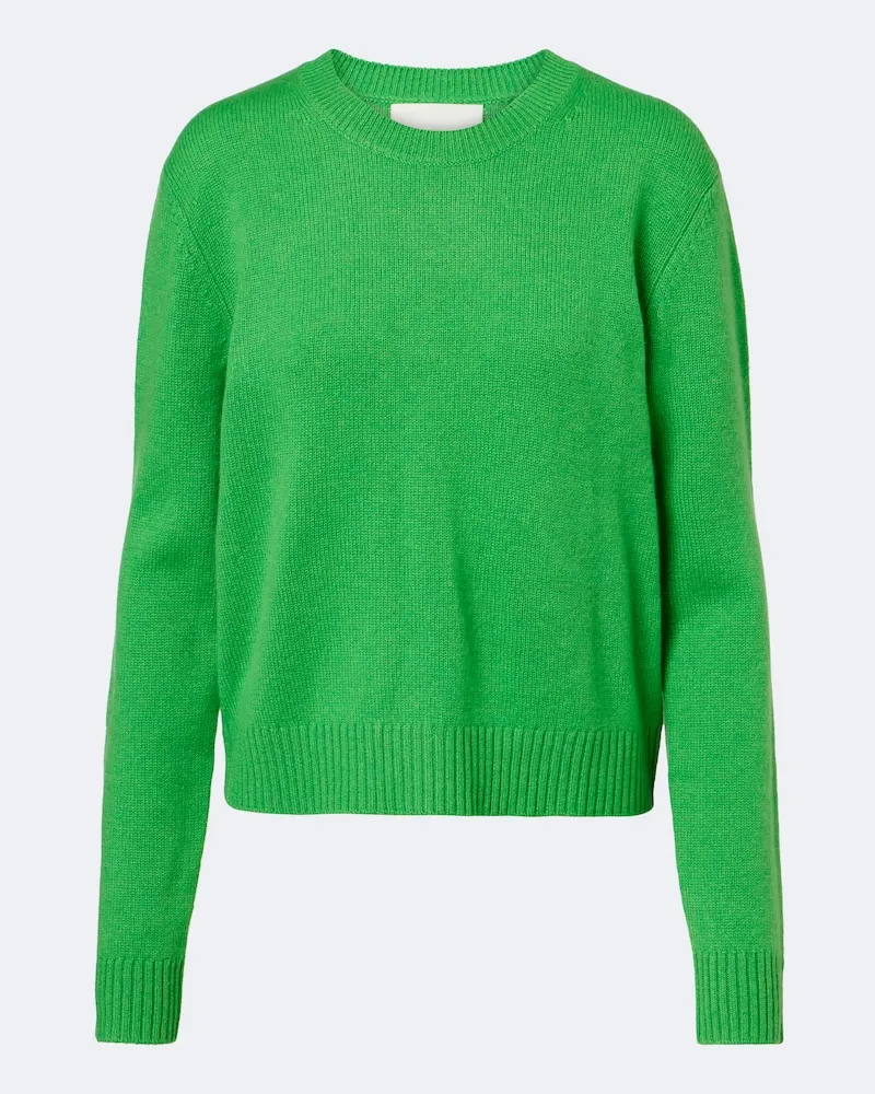 Lisa Yang Pullover Mable in cashmere Verde