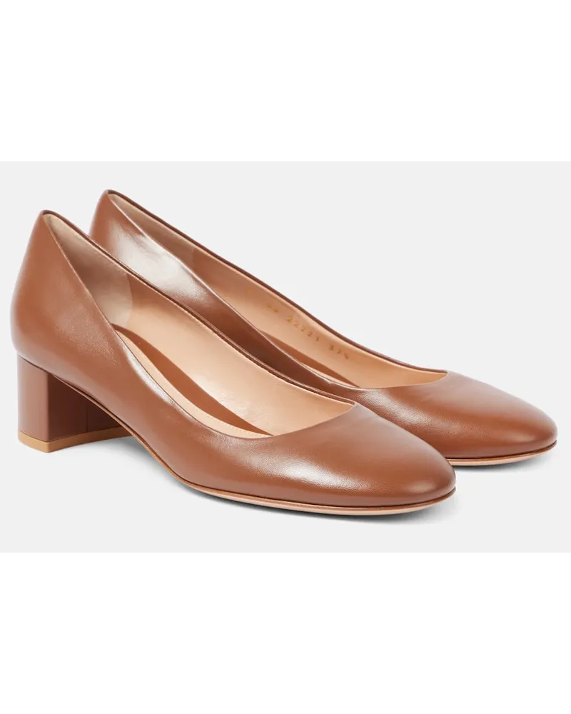 Gianvito Rossi Pumps 45 in pelle Marrone