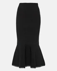 Victoria Beckham Gonna midi VB Body smerlata Nero