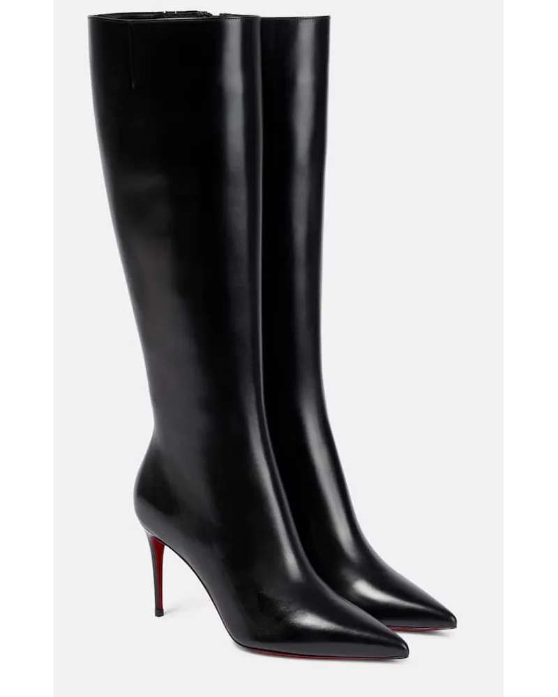 Christian Louboutin Stivali Kate Botta 85 in pelle Nero