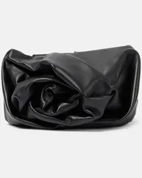 Burberry Clutch Rose in pelle Nero