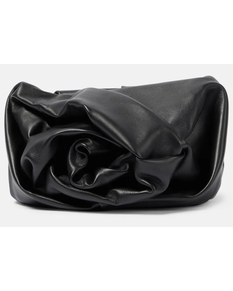 Burberry Clutch Rose in pelle Nero