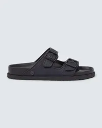 Birkenstock Sandali Arizona in rafia Nero