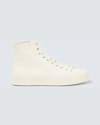 Jil Sander Sneakers alte in canvas Neutro