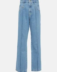 Isabel Marant Jeans regular Nadegegz a vita alta Blu