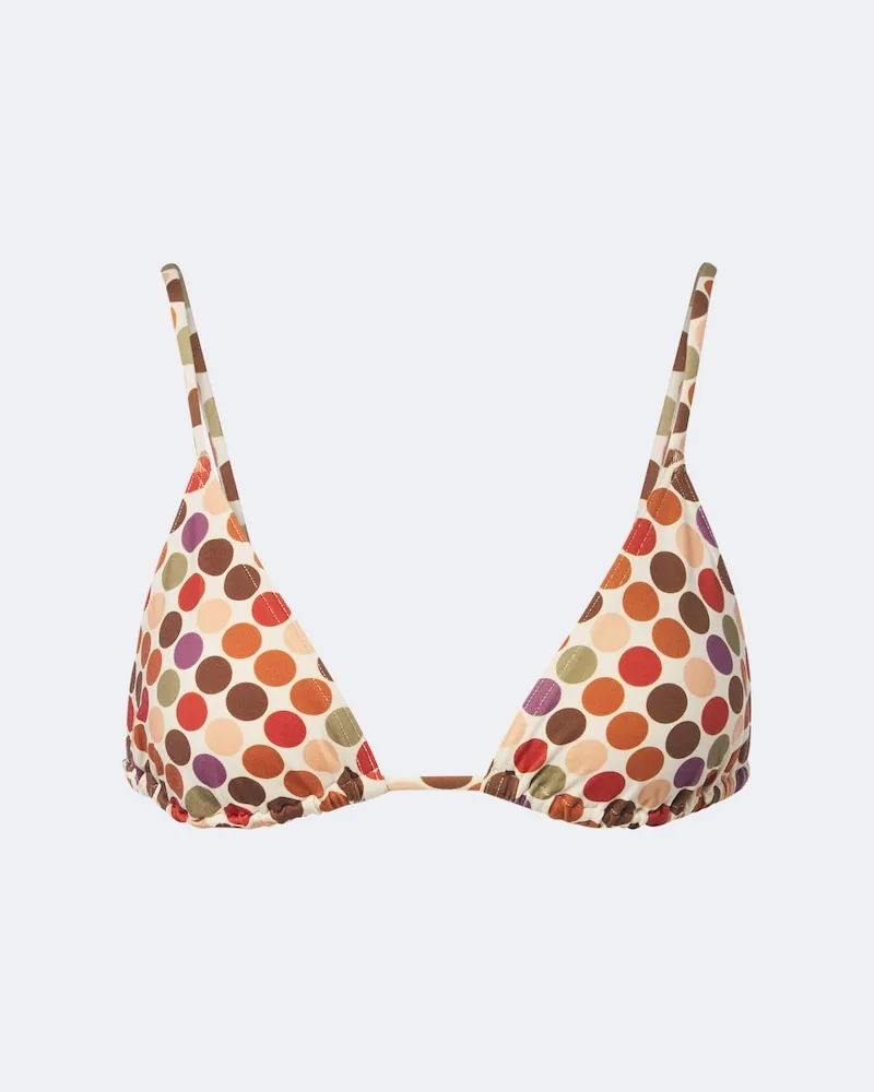 Eres Top bikini Colorful a pois Multicolore
