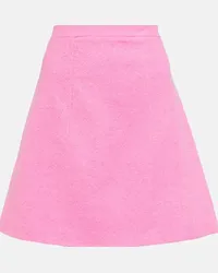 Patou Minigonna in misto cotone Rosa