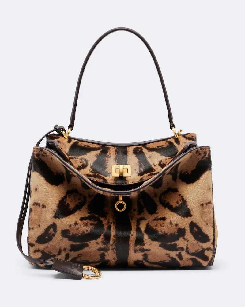 Balenciaga Borsa Rodeo Small in cavallino Beige