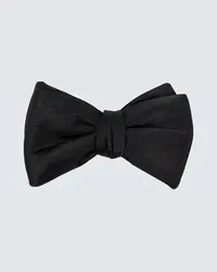 Thom Sweeney Papillon in seta Nero