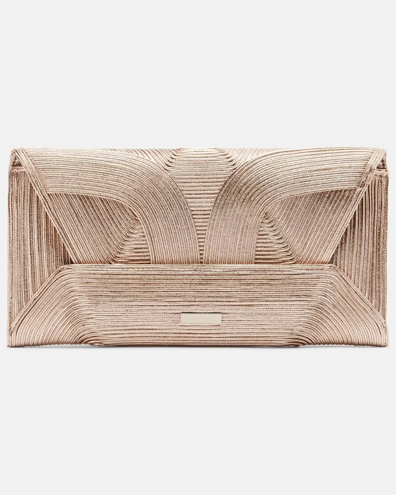 Aquazzura Clutch Vacanza Oro