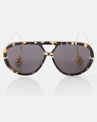 Bottega Veneta Occhiali aviator Drop Multicolore