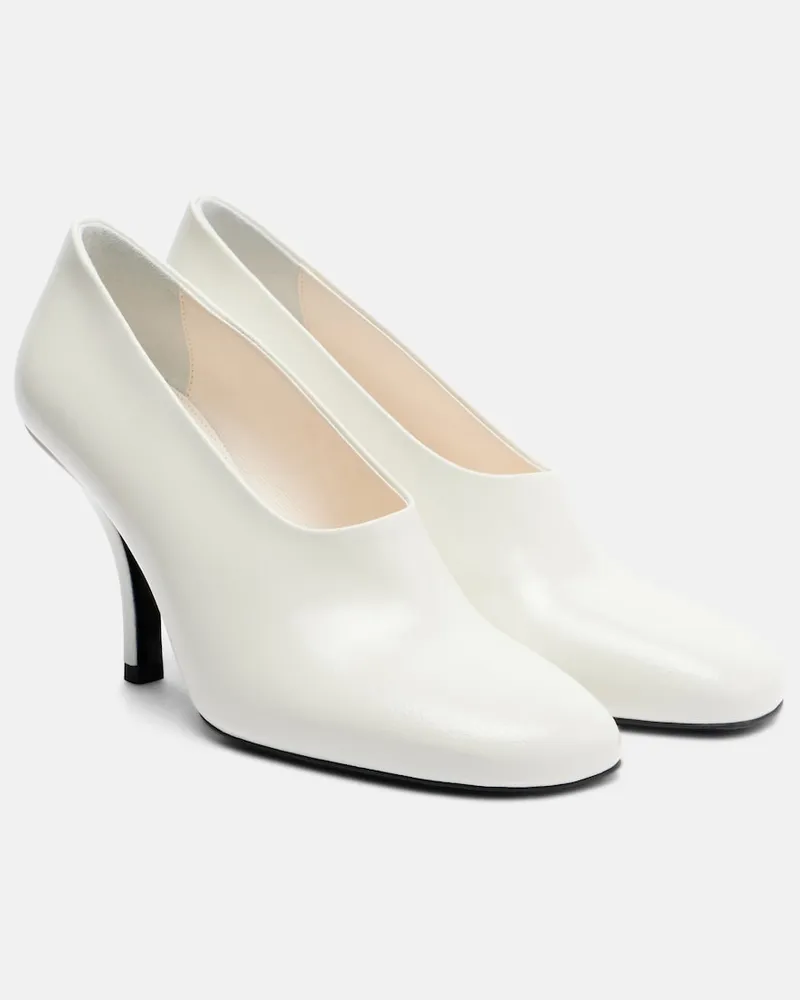 Totême Pumps in pelle Bianco