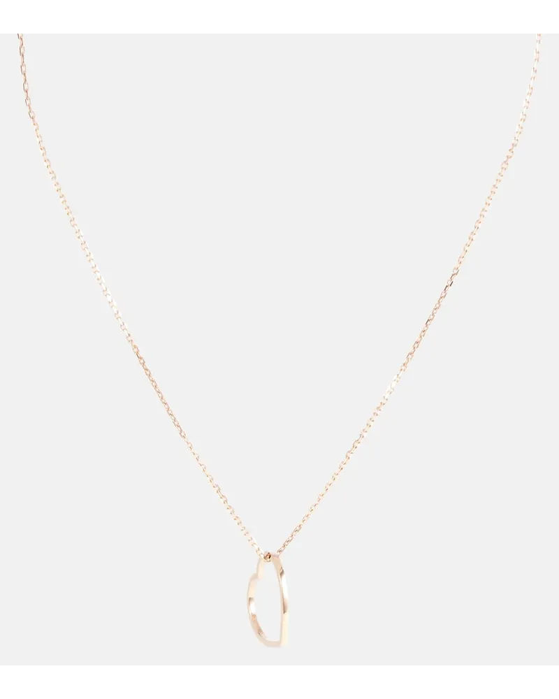 Repossi Collana Antifer Heart in oro rosa 18kt Rosa
