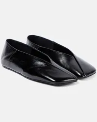 Jil Sander Ballerine in pelle Nero