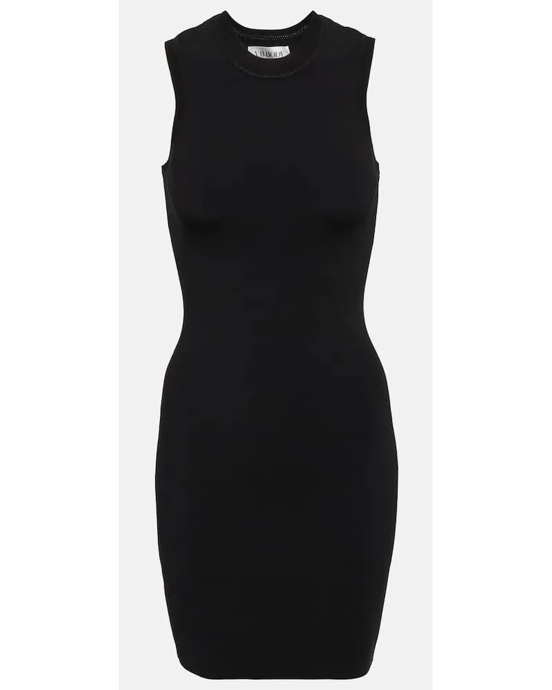 Victoria Beckham Miniabito VB in maglia Nero