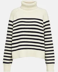 Nili Lotan Pullover Gideon in lana e cashmere Bianco