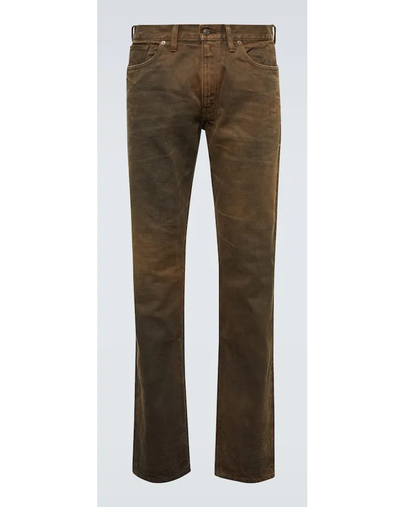 RRL Jeans slim Blu
