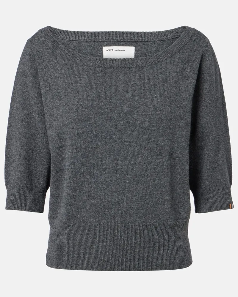 extreme cashmere Pullover N°422 Marianne in cashmere Grigio
