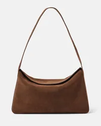 Aesther Ekme Borsa a spalla in suede Marrone