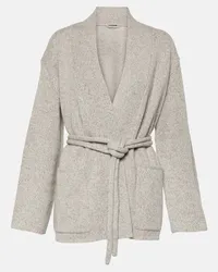 Joseph Cache-cœur Luxe in cashmere Grigio