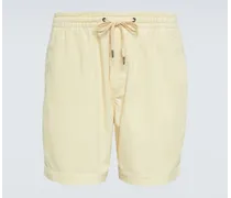 Shorts in velluto a coste di cotone