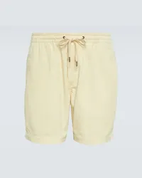 Ralph Lauren Shorts in velluto a coste di cotone Beige