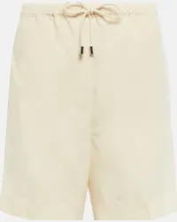 Totême Shorts sartoriali con coulisse Bianco