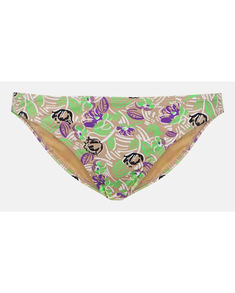 Tory Burch Slip bikini con stampa floreale Multicolore